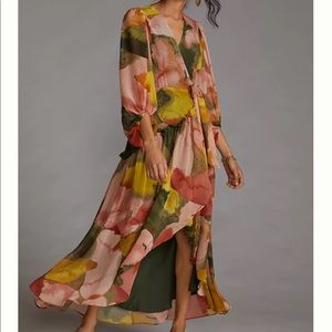 Anthropologie wrap dress